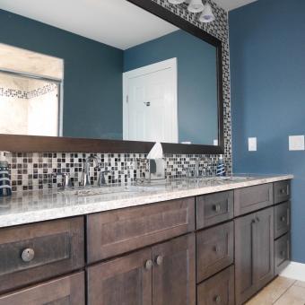 Annandale NJ Bathroom Remodel mirror