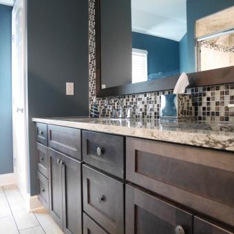 Annandale NJ Bathroom Remodel vanity