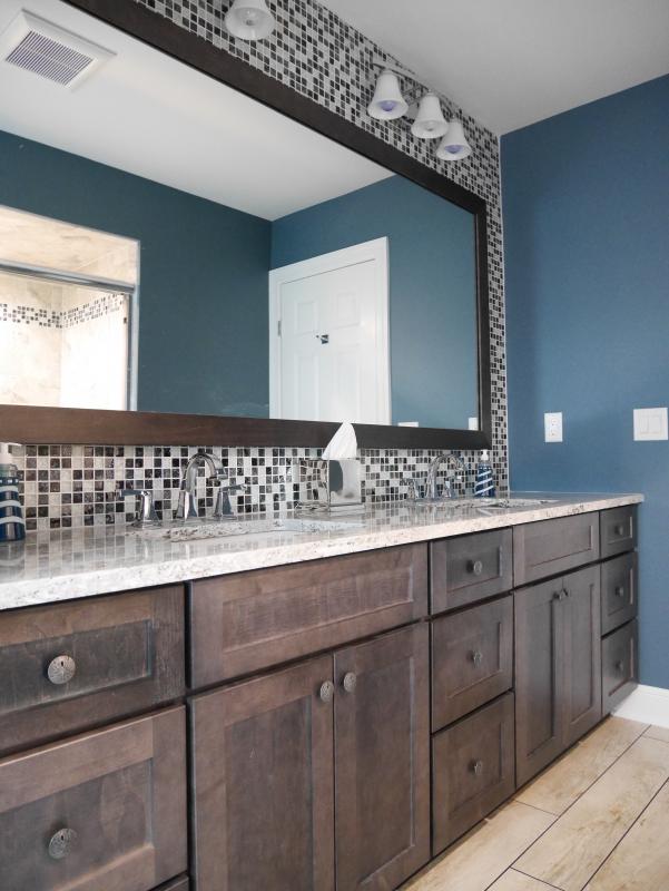 Annandale NJ Bathroom Remodel mirror