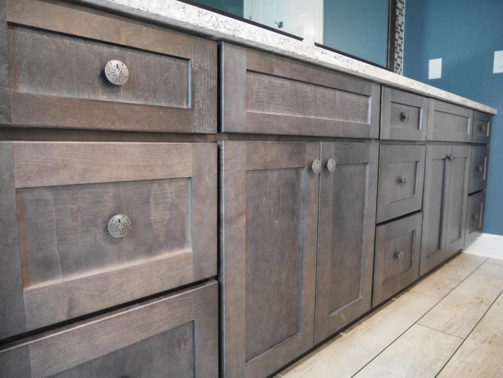 Annandale NJ Bathroom Remodel cabinets