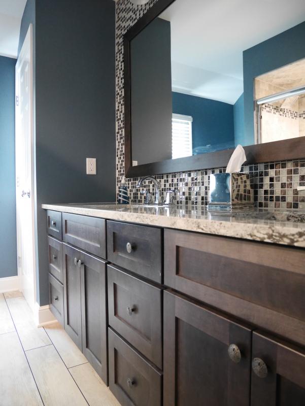 Annandale NJ Bathroom Remodel vanity