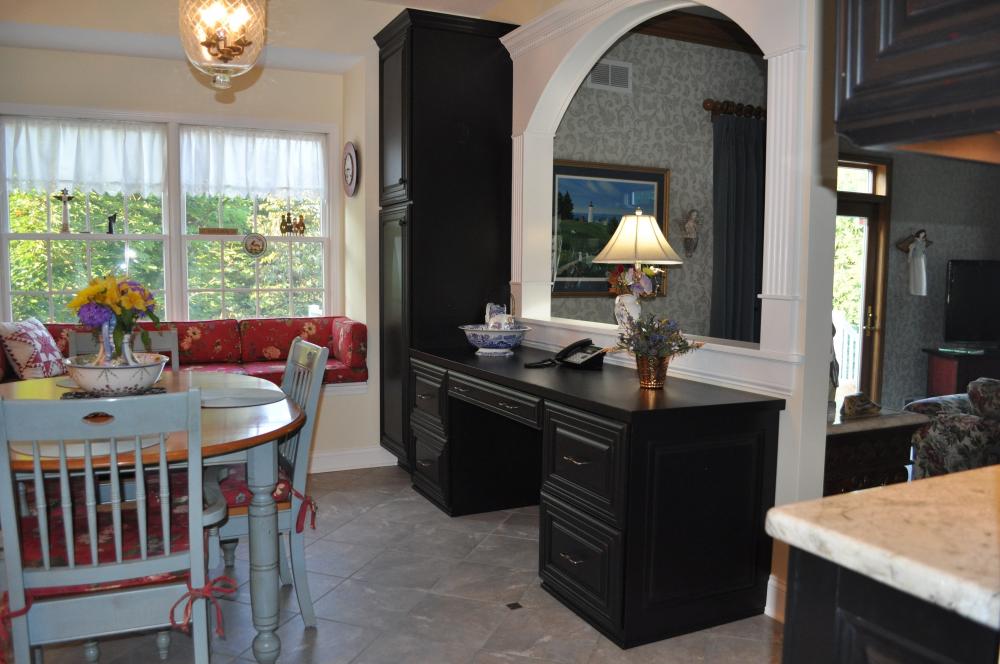 dining area - kitchen remodel Pittstown nj