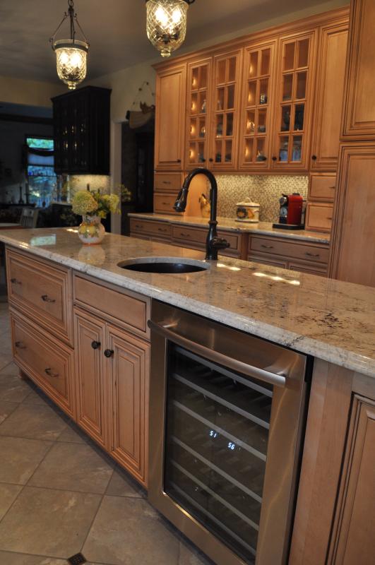 kitchen remodel Pittstown nj – wine cooler