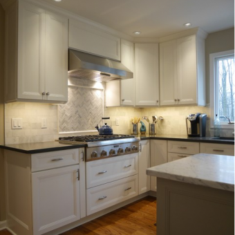 Yorktowne Cabinets in Bethlehem Township, NJ Kitchen Remodel