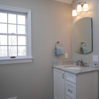 granite counter bathroom remodel union township, nj
