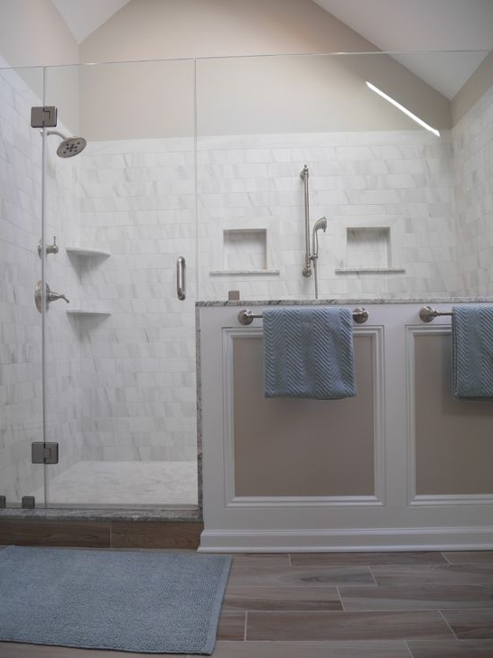 shower tile bathroom remodel union township, nj