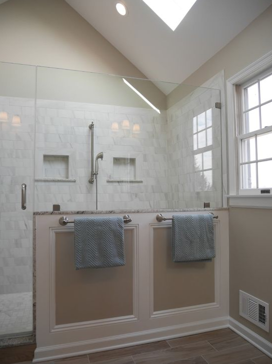walk-in shower bathroom remodel union township, nj