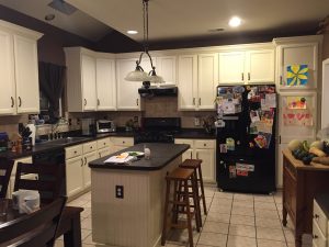 Kitchen Remodel: Island View 1